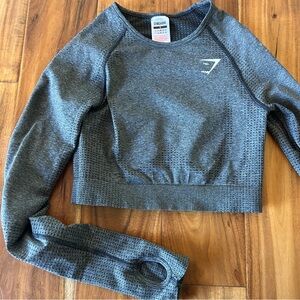 Gymshark Vital Gray Crop Top